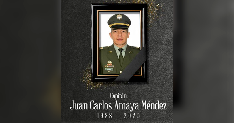 Él es el policía asesinado en Antioquia quien hizo