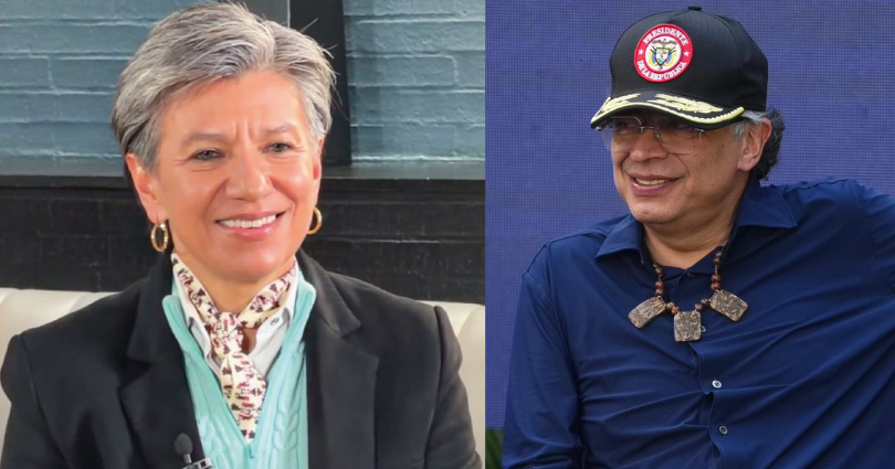Claudia López denuncia formalmente a Gustavo Petro