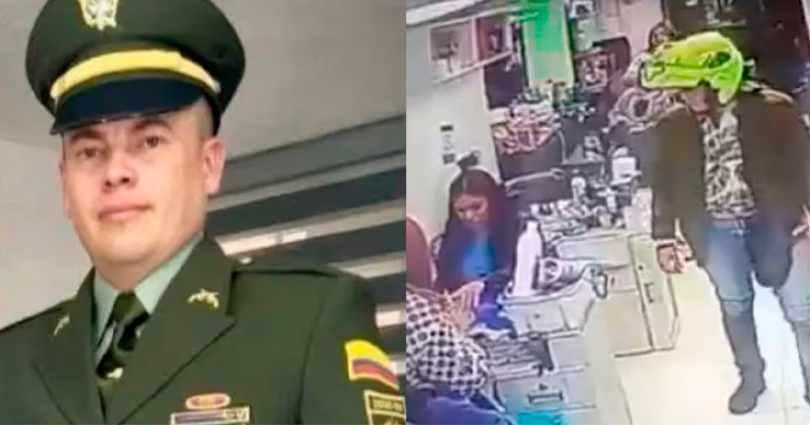 Este fue el extraño mensaje que dejó el Policía qu