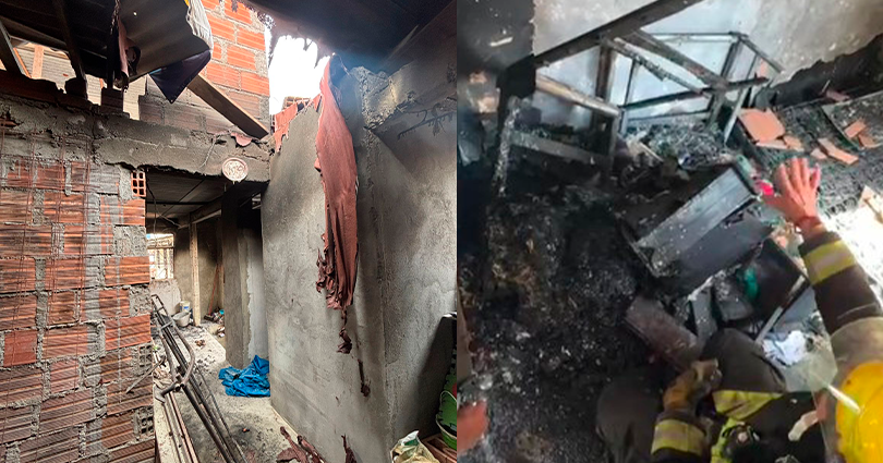 Incendio destruyó los sueños de una joven en el ba