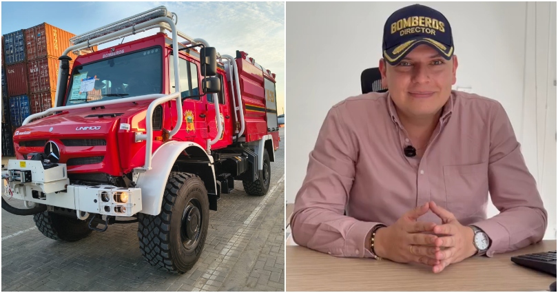 Nueva máquina extintora para Ibagué ya se encuentr