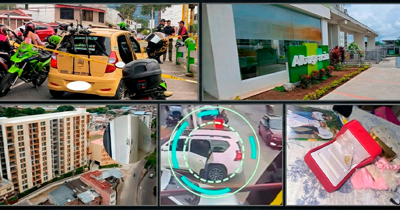 Robos en apartamentos carros y calles así fue la o