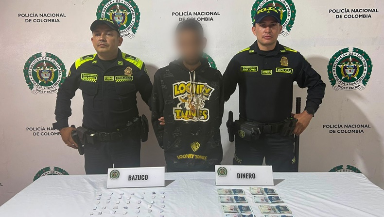 A la cárcel reconocido expendedor de drogas al sur