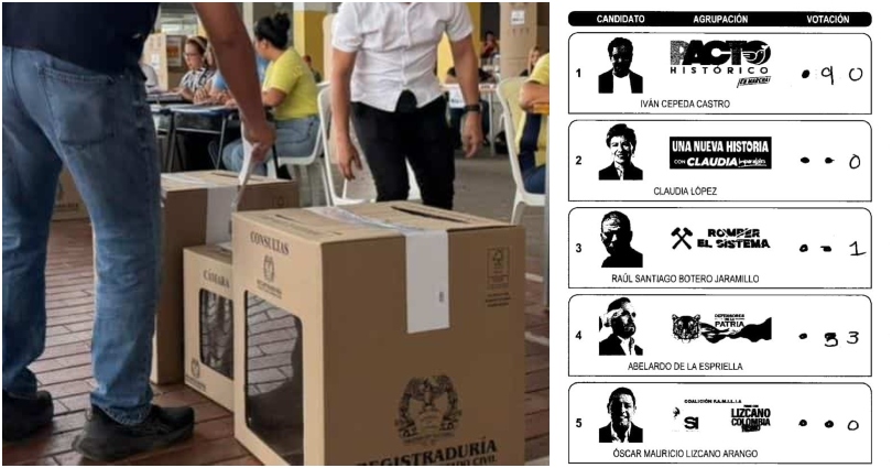 Denuncian presunto fraude electoral en puesto de v