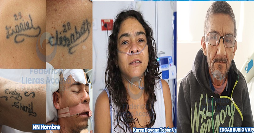 Estas tres personas requieren presencia de familia