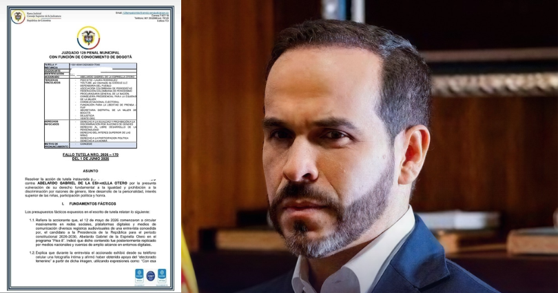 Fallo judicial ordena a Abelardo de la Espriella r