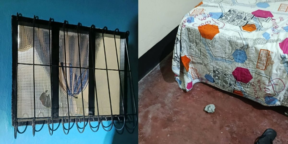 Familia denuncia ataques con piedras contra su cas