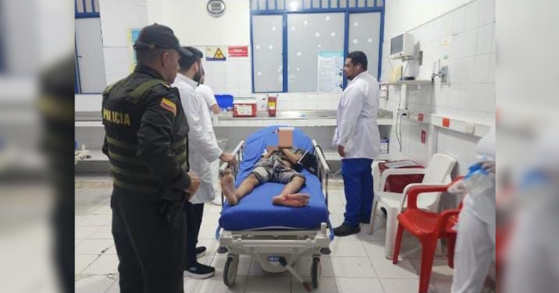 Un menor fue herido por una raya en el río Magdale